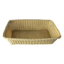 PP Rattan and Metal Basket (BKB0168)