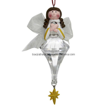 Christmas, Clay Dough Snowman Ornament (BKC0121)