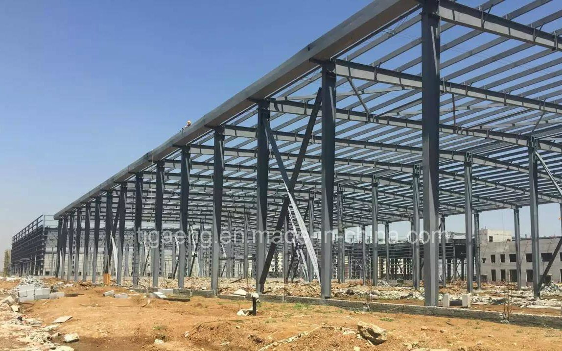 Prefabricated Steel Structure Supermarket/Shopping Mall/Office for Abidjan