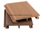 Suelo de madera del Decking del pl&aacute;stico Composite/WPC/Decking al aire libre de WPC