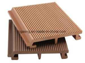 Suelo de madera del Decking del pl&aacute;stico Composite/WPC/Decking al aire libre de WPC