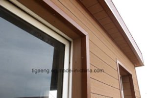 Decking compuesto pl&aacute;stico de madera del Decking de WPC para el suelo al aire libre de la piscina