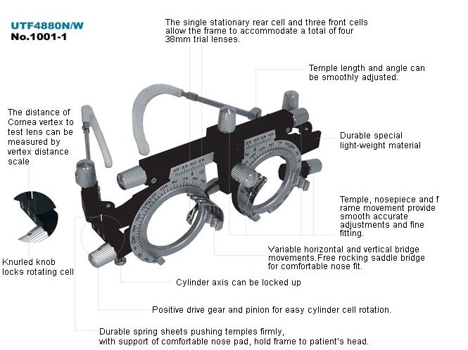Cadre d'essai optique RS-100 Chine de qualité supérieure