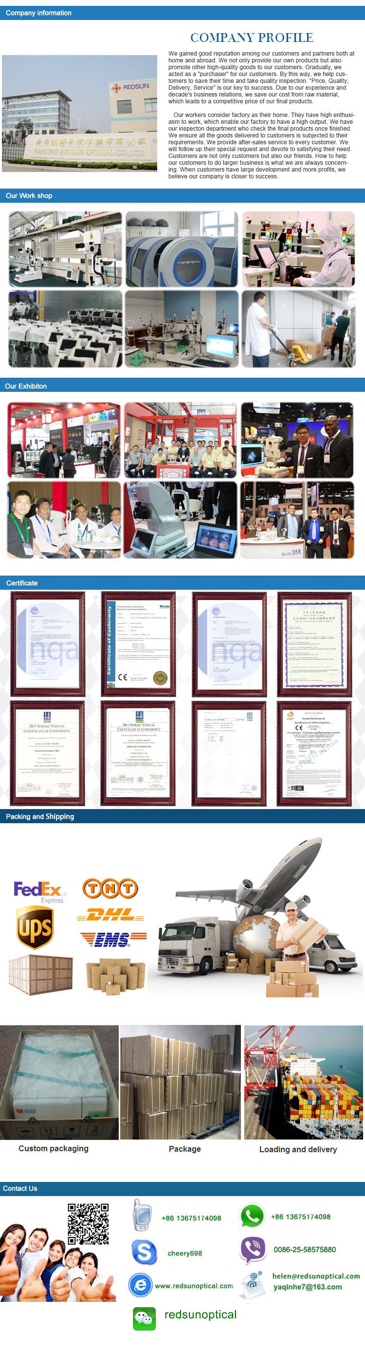 RS-2r9b China Equipos de oftalmología de calidad superior Retinoscopy Lens Rack