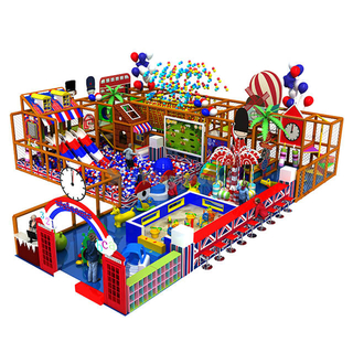 Customized Colorful Children Indoor Playground with Ball Pit