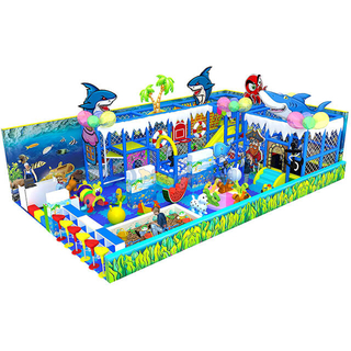 Ocean Theme Children Amusement Park Custom Soft Indoor Playground