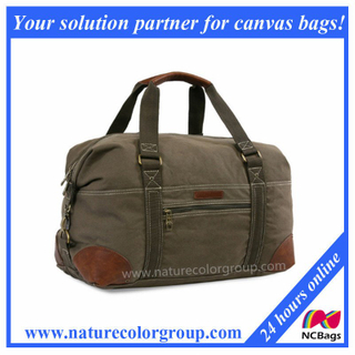 Large Canvas Travel Duffel Bag for Men