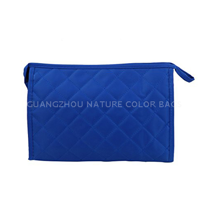 QB-001 Large Quilted Cosmetic Travel Makeup wash Bag for ladies