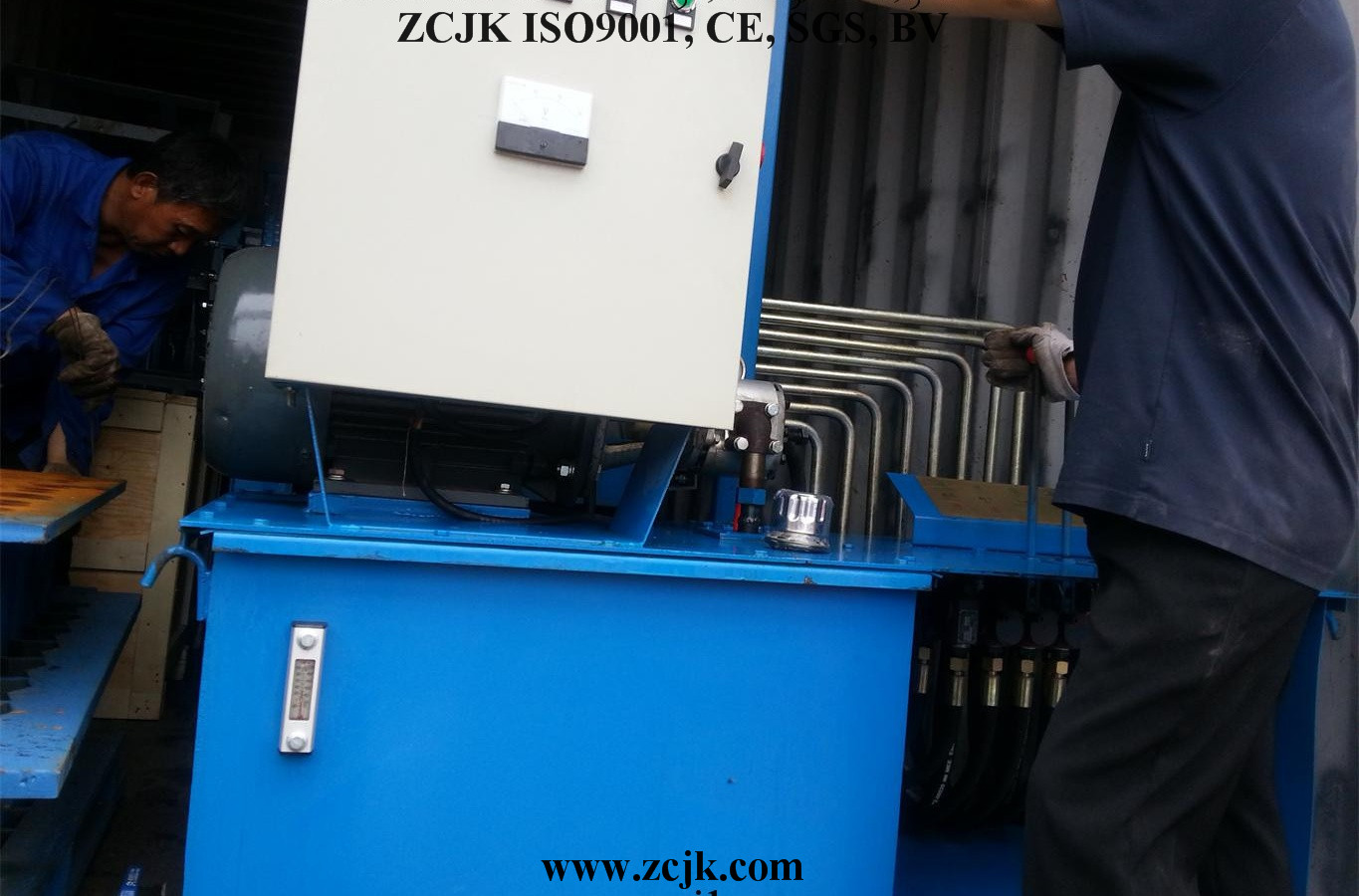 Bhutan ZCJK 4-20A Brick making machine (3)