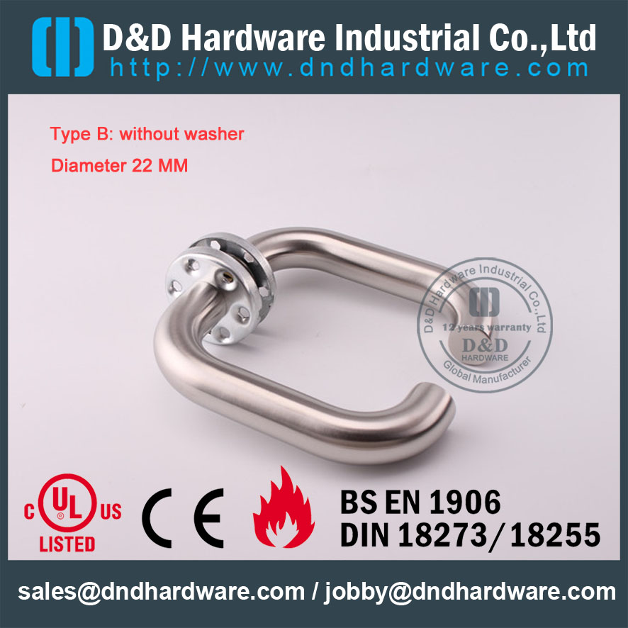 D & D Hardware-EN 1906 Tube Handle DDTH001