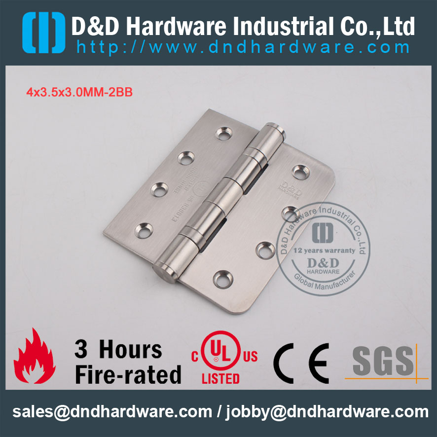 Certificado de Hardware-CE de D & D Certificado Rated Dobradiça DDDS010