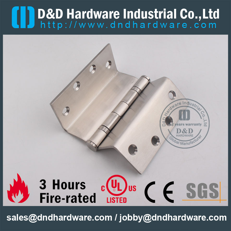 D & D Hardware-Euro Interior Aço Inoxidável 304 Dobradiça Dobradiça DDSS012