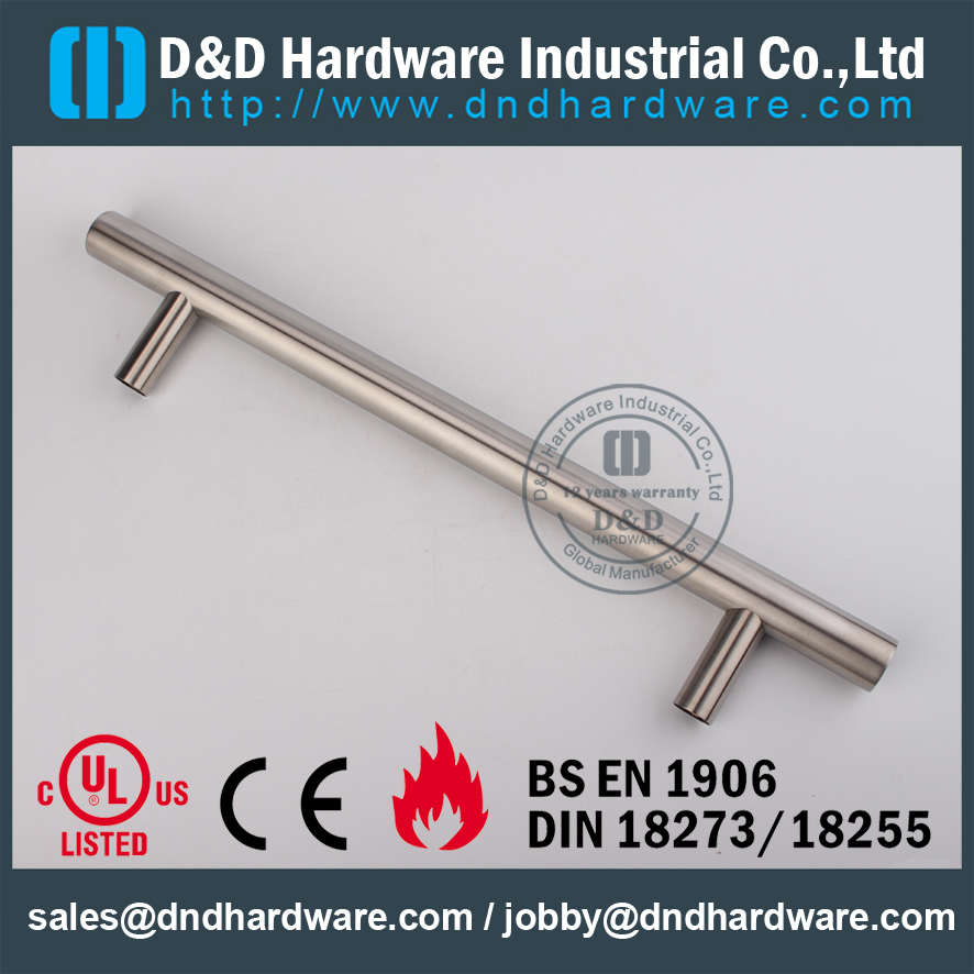 D & D Hardware-Modern Interior Grau SS304 Puxador DDPH020-B