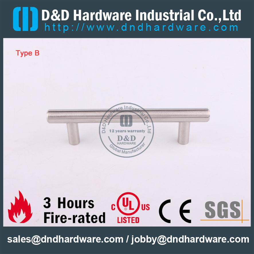 DD Hardware-Aço Inoxidável 304 Puxador para móveis DDFH001