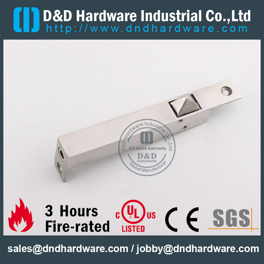 D & D Hardware-Porta Ferragens para Ferragem SSS Parafuso de Porta Automática de Descarga DDDB023