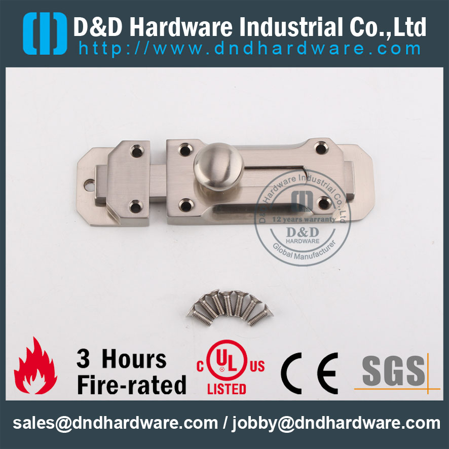 D & D Hardware-Metal Porta Decorativa Design Parafuso Porta DDDB025