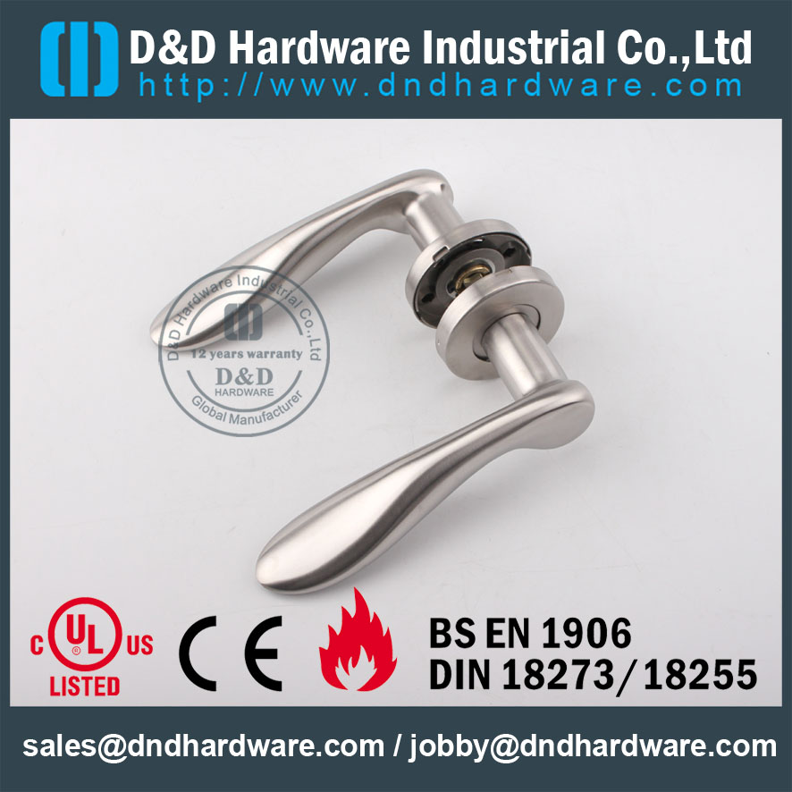 D & D Hardware-Design Decorativo SS304 Alavanca Sólida DDSH025