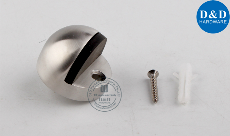 Acero inoxidable 304 Tipo de montaje en el piso Door Stop-D & D Hardware