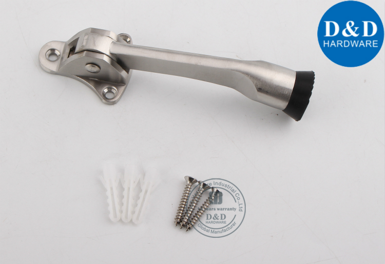 Alloy Alloy Adventable Wall Mounted Door Stop-D & D ฮาร์ดแวร์