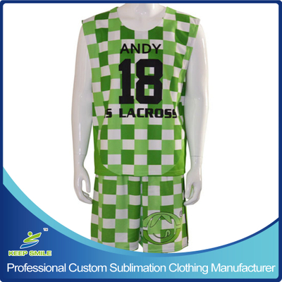 Sublimation Sports Reversible Lacrosse Uniform for Basketball Sports Wear