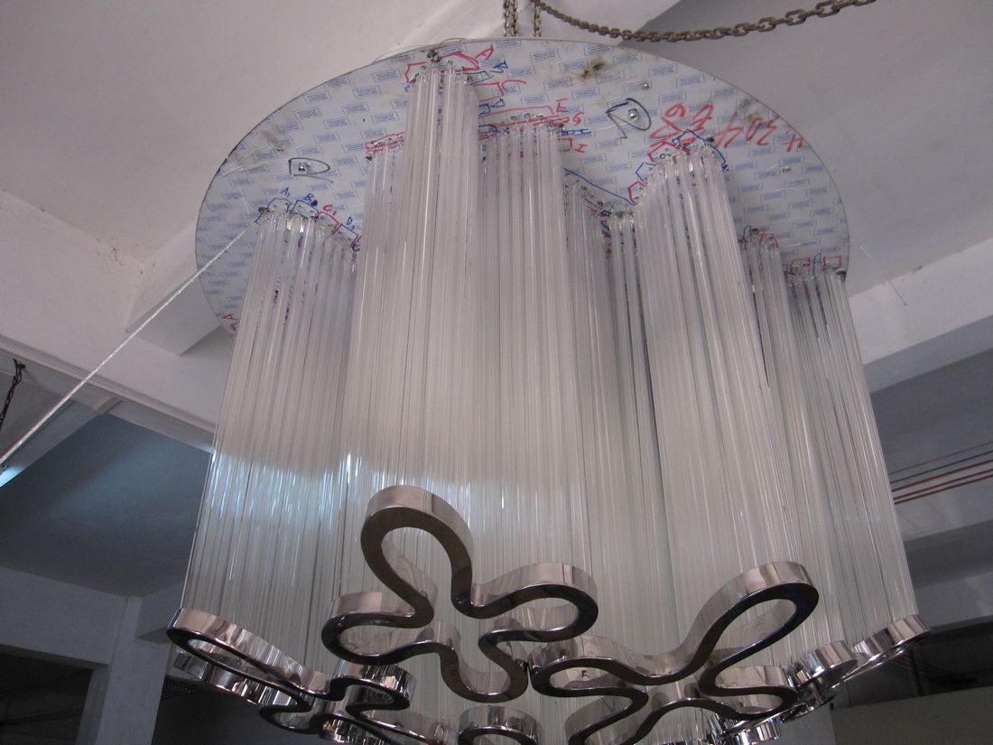 Стеклянная люстра в вестибюле в роскошном стиле (KAM1201)