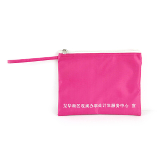 Canvas Zipper Travel Pen File Document Pouches