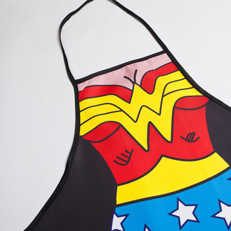 Wonder Woman Apron Home Cooking Aprons Kitchen Bbq Cosplay Party Ts For Women Buy Cooking