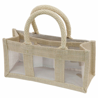 Jute Bags 2 Jars Gift Bags With 3 Widows