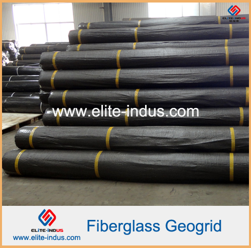 Fiberglass Geogrid Composite Geotextile