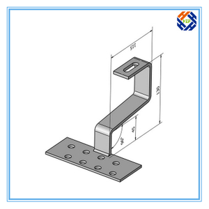 Stainless Steel Roof Hook for Solar Panel Mounting