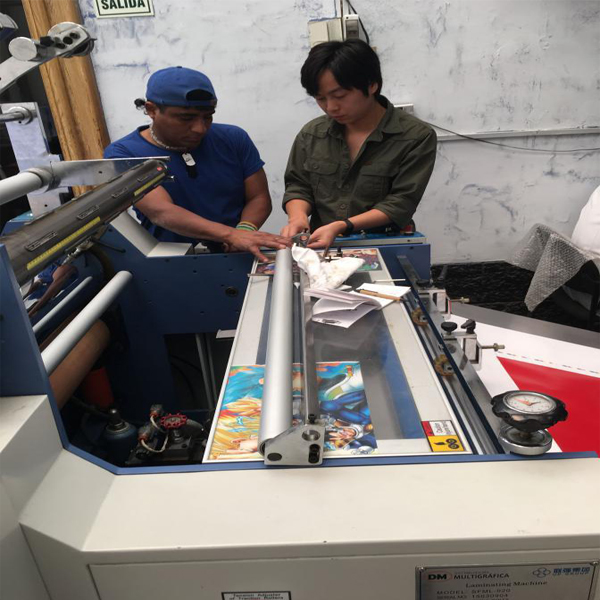 上海众鹤成功地完成了在南美洲的安装调试