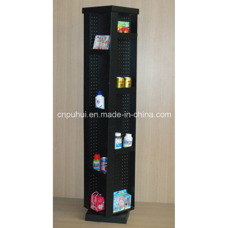 Rotating Double Sides Pegboard Display Rack (PHY282)