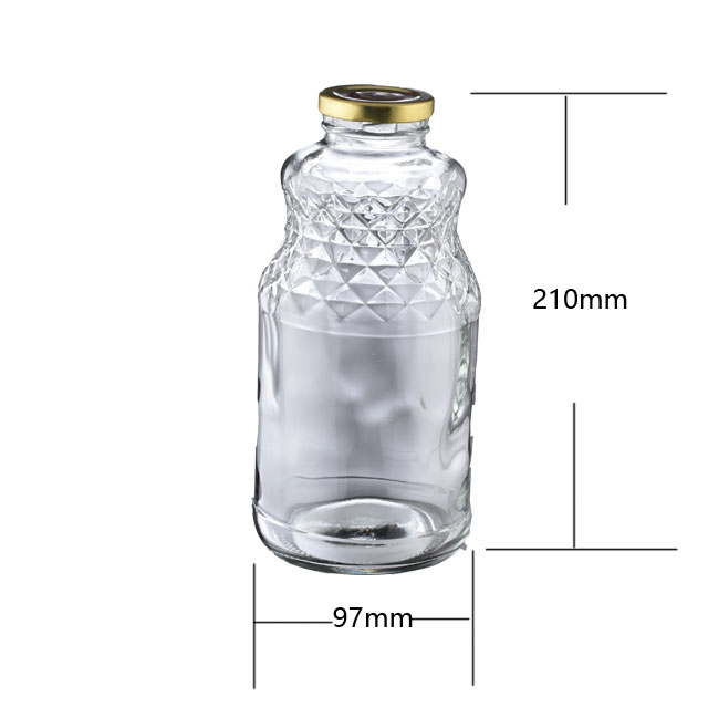 стеклянная бутылка сока 1000ml