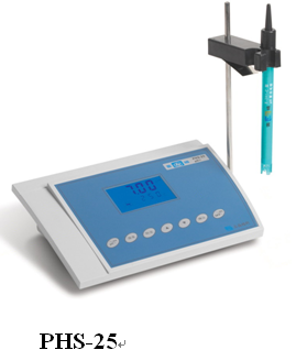 Benchtop pH Meter (model PHS-2F & PHS-25)