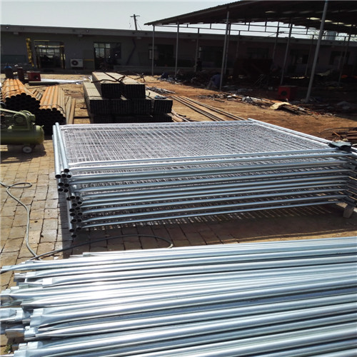 2100*2400mm hot dipped galvanized temporary fence used for construction site