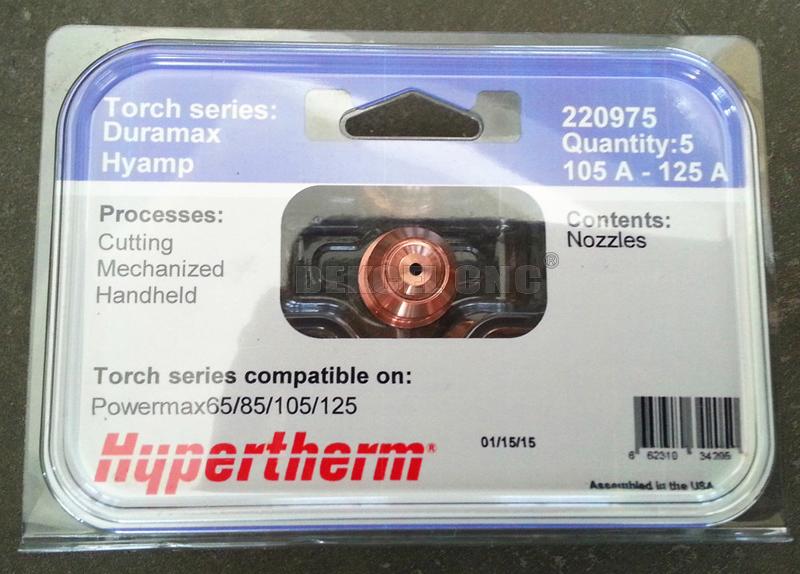 boquilla del plasma del hypertherm 105A
