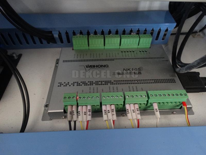 sistema de control de la m&aacute;quina de grabado de madera del CNC