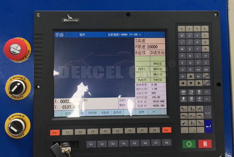 sistema de control del microstep de la cortadora del plasma del metal del CNC