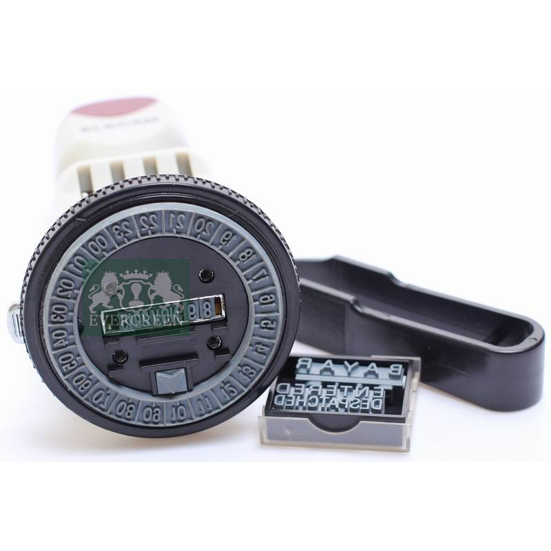 Die Plate Date Stamps time and date 24hours dia.42mm 