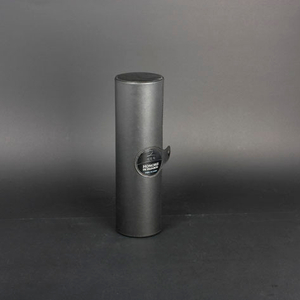 Wine Box Manufacturer Black PU leather round tube gift box