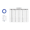 Food Gasket Sanitary Silicone Seal Ring For Sanitary Union SMS DIN stanard