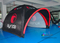 Two Inflatable Advertising Tents Connect, Marquee Event Display Gazebo with front roof