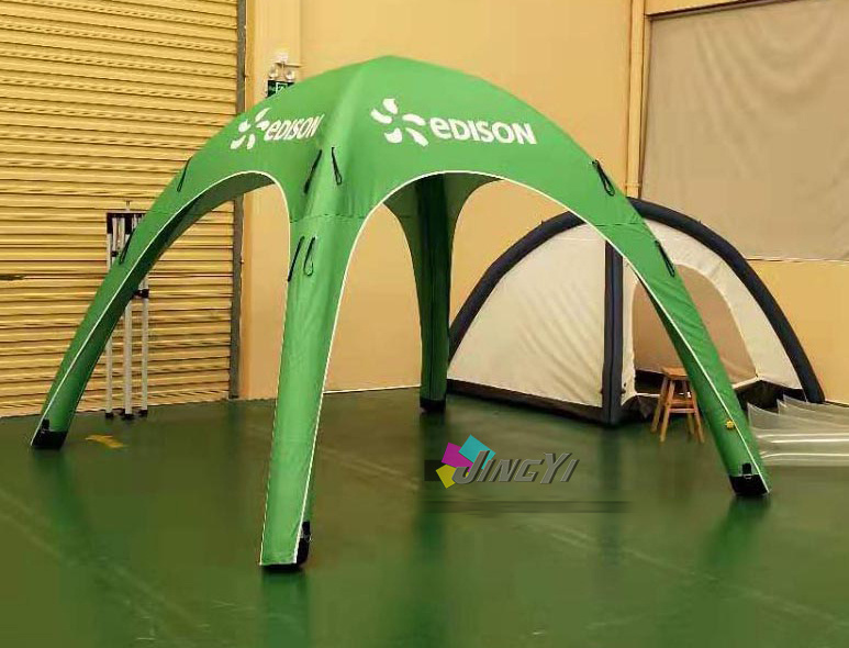 Cusotm Print Outdoor Inflatable Advertising Event Display Marquee Tent with front roof
