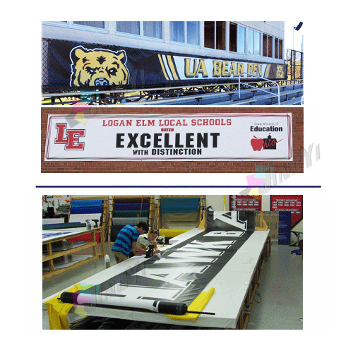 Hot Selling Outdoor/Indoor Advertising PVC Vinyl Banner With Full Color Printing