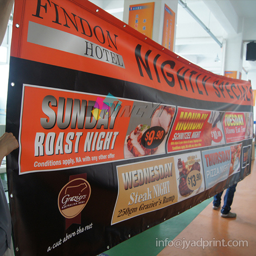 Indoor/Outdoor Advertising PVC Vinyl Banners Printing