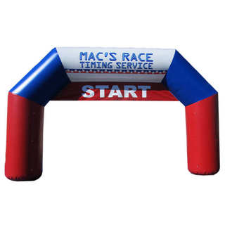 Customized Outdoor Sports Racing Sponsor Arch Inflatables Advertising for Start and Finish