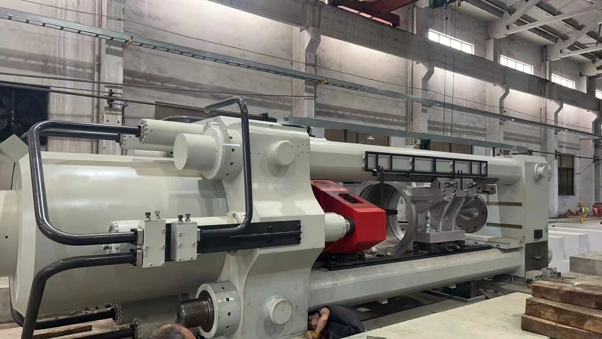 4500 Ton Extrusion Line in Building, Expected Running date in Nov 2024