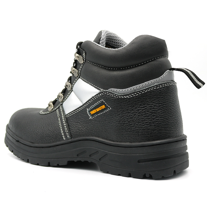 Oil Resistant Cemented Construction Oil Field Safety Shoes Steel Toecap