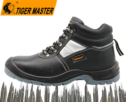 The difference between steel vs. woven fabric midsoles for puncture resistant safety shoes