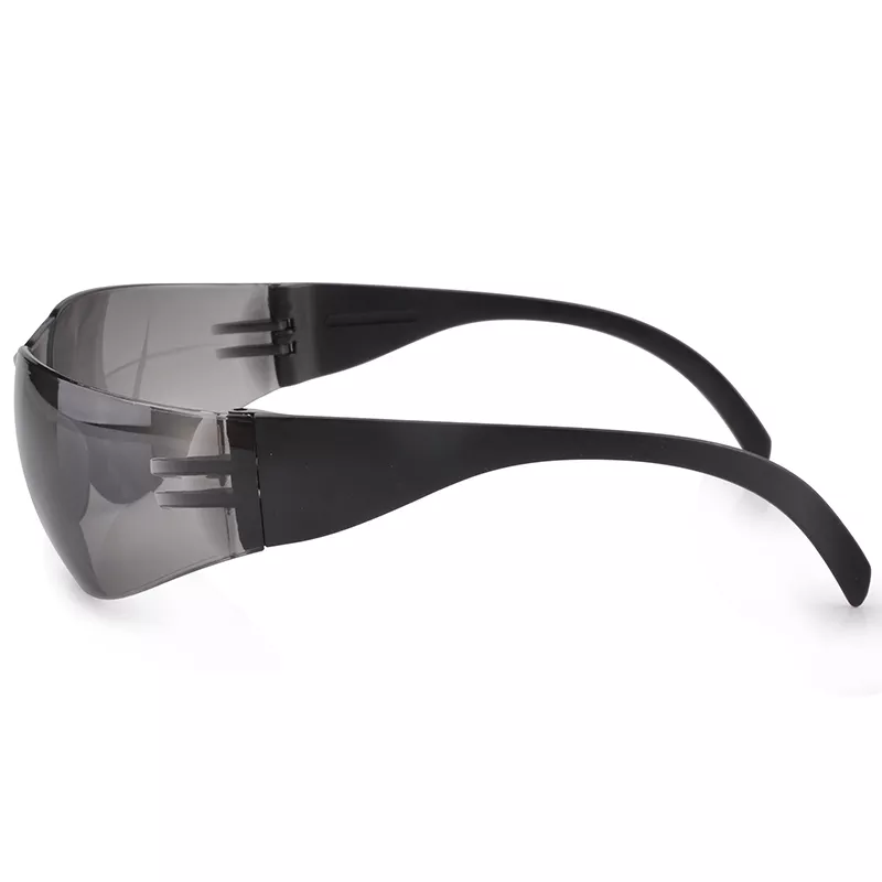 CE EN 166F & ANSI Z87.1 Anti Fog And Anti Scratch dark PC Lens Safety Goggles